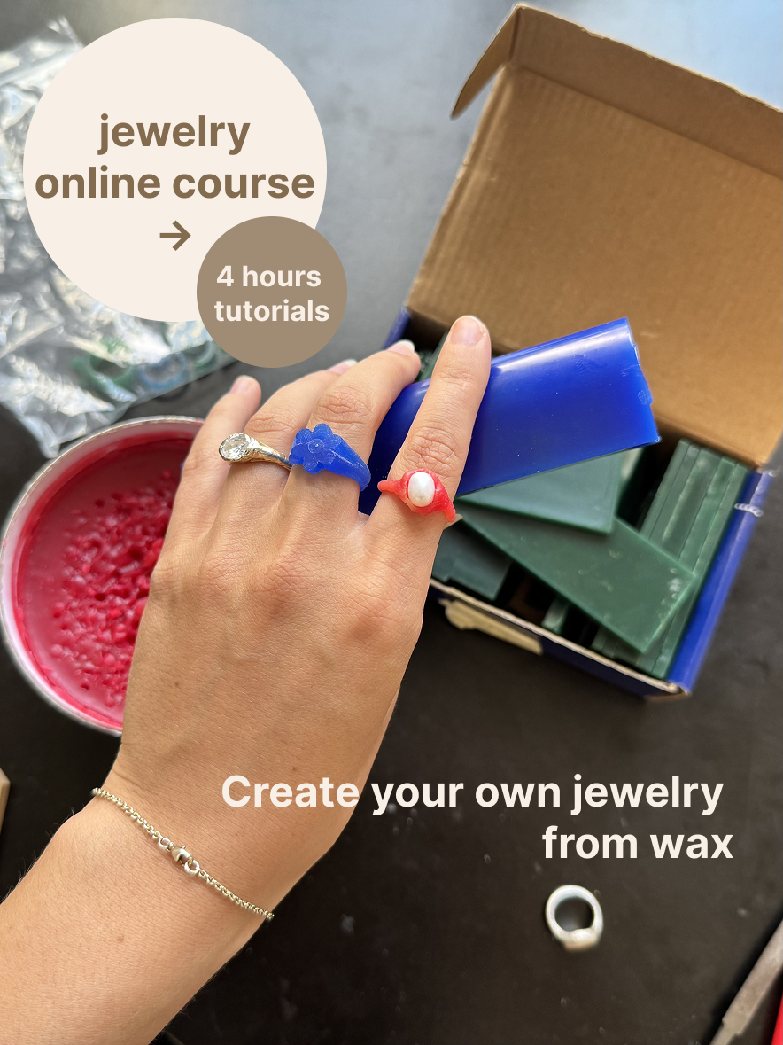 From Wax to jewelry - online course (Kopie)